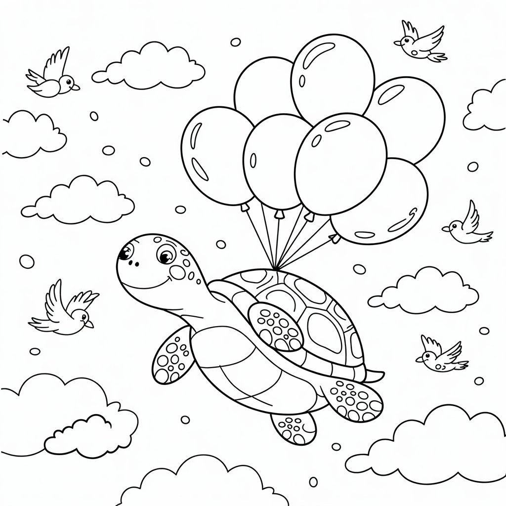 printable turtle coloring pages