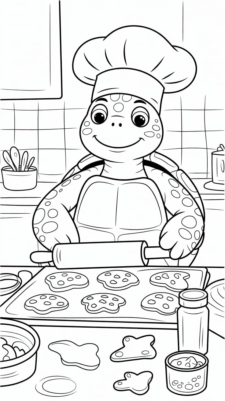 coloring pages turtles printable