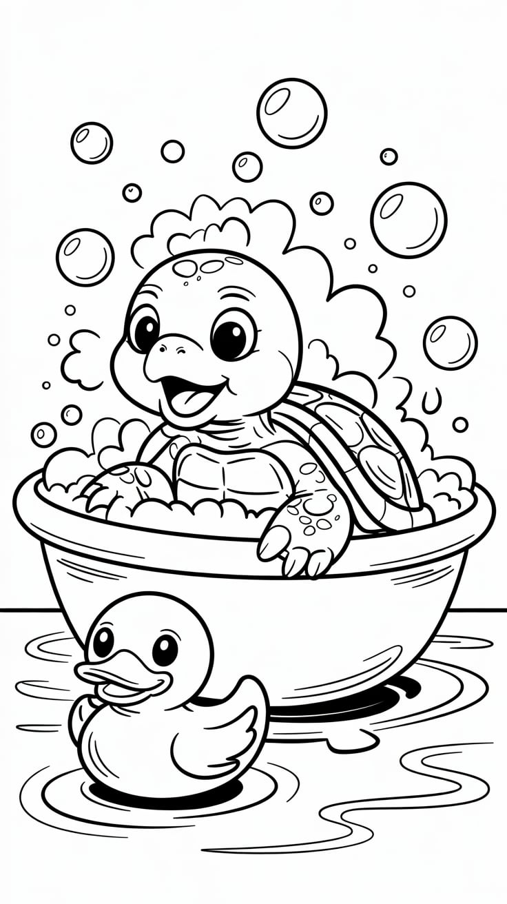coloring pages of sea turtles