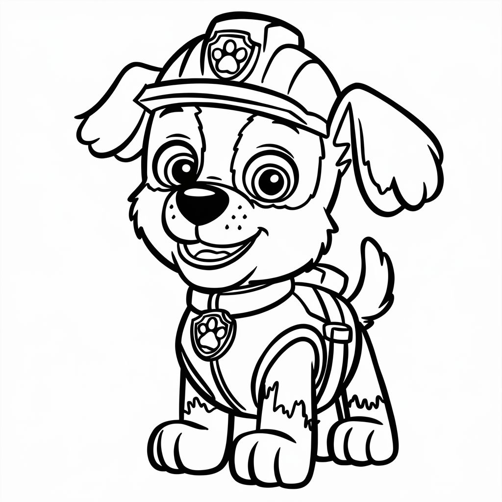 paw patrol printable coloring pages