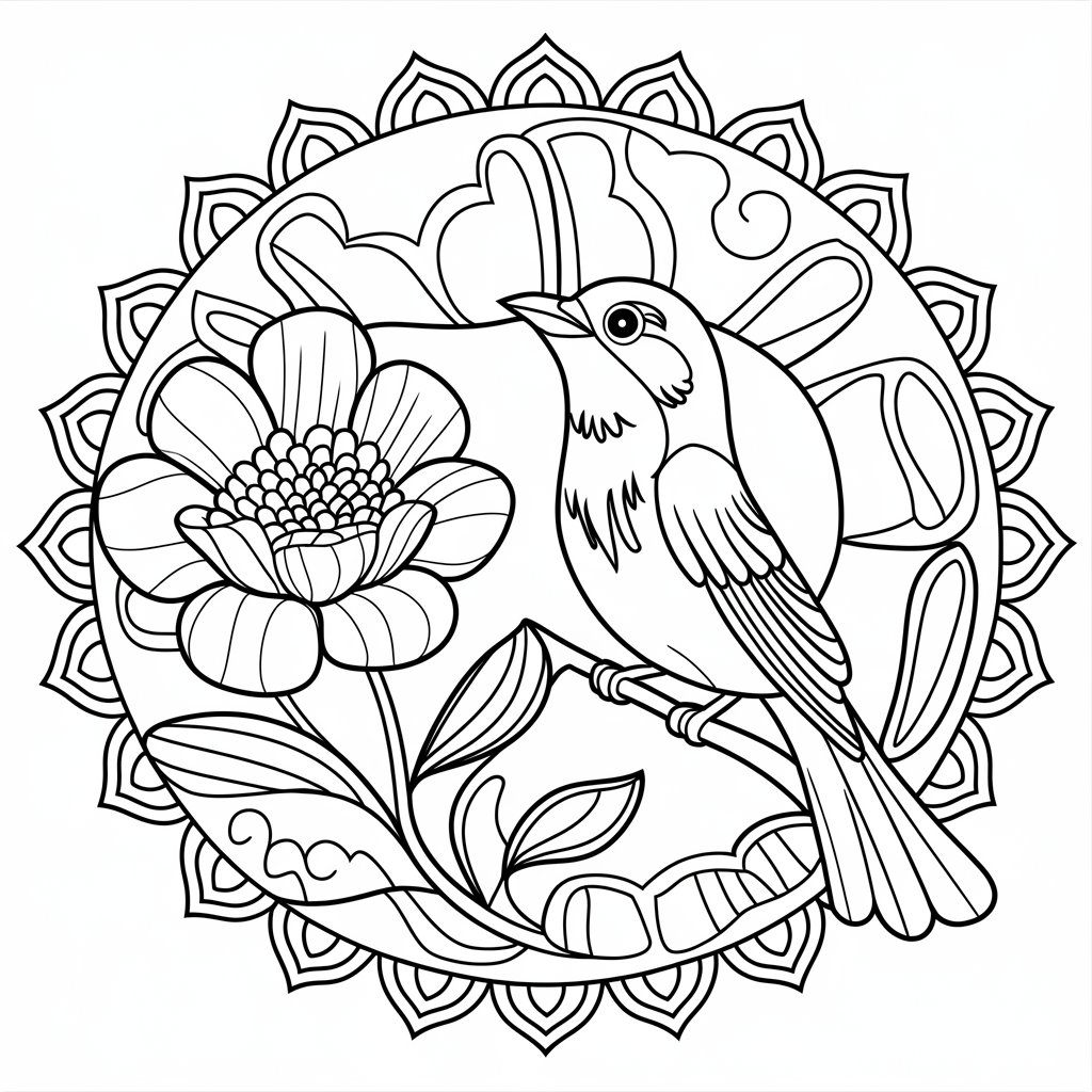 mandala coloring pages