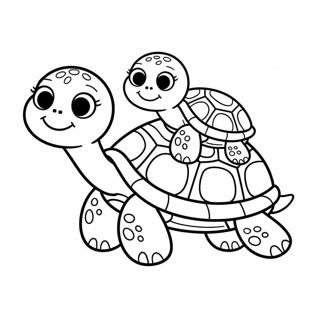 turtle coloring pages printable