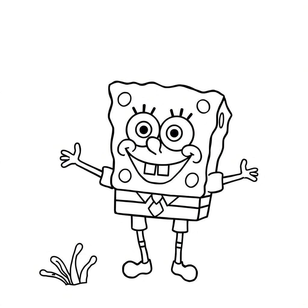 spongebob coloring pages