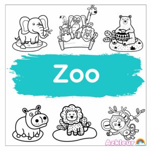 Zoo Coloring Pages