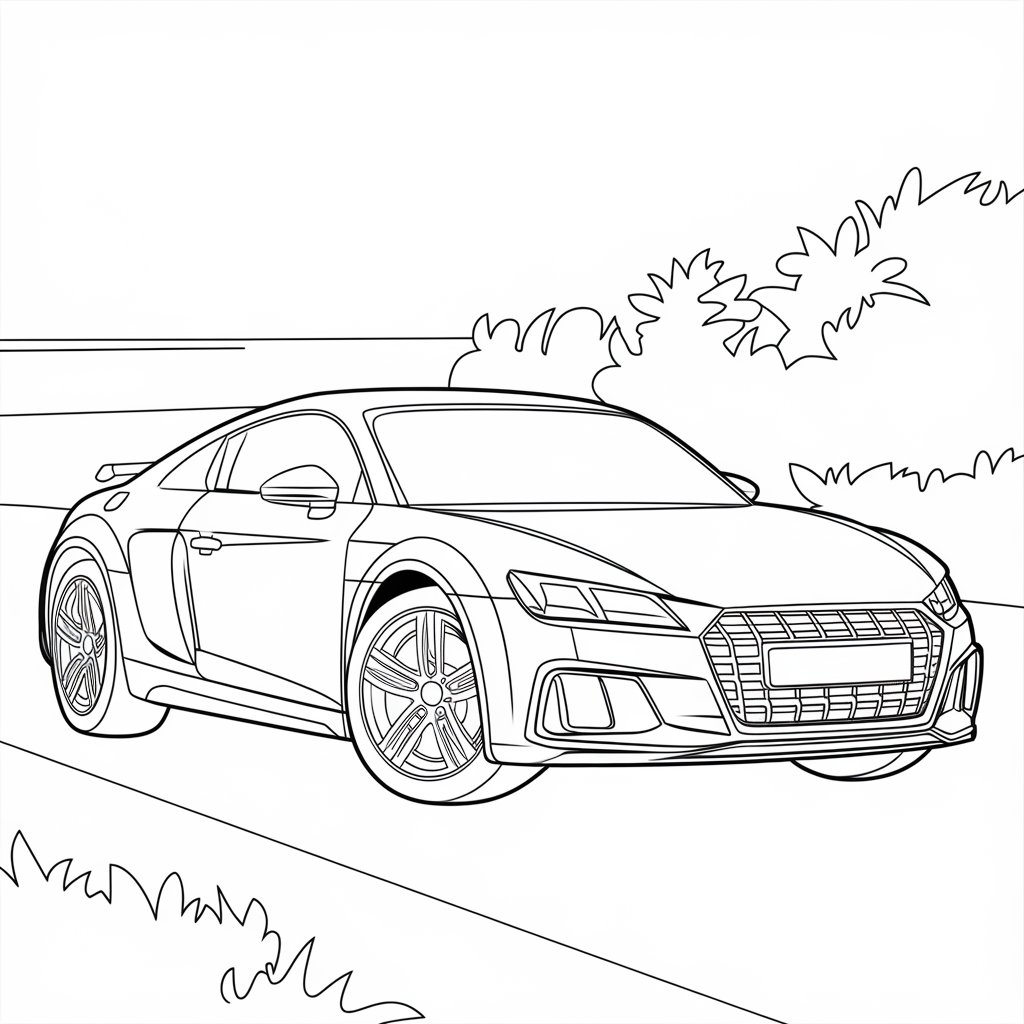 police car coloring pages