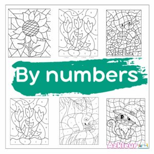 Color by Number Coloring Pages