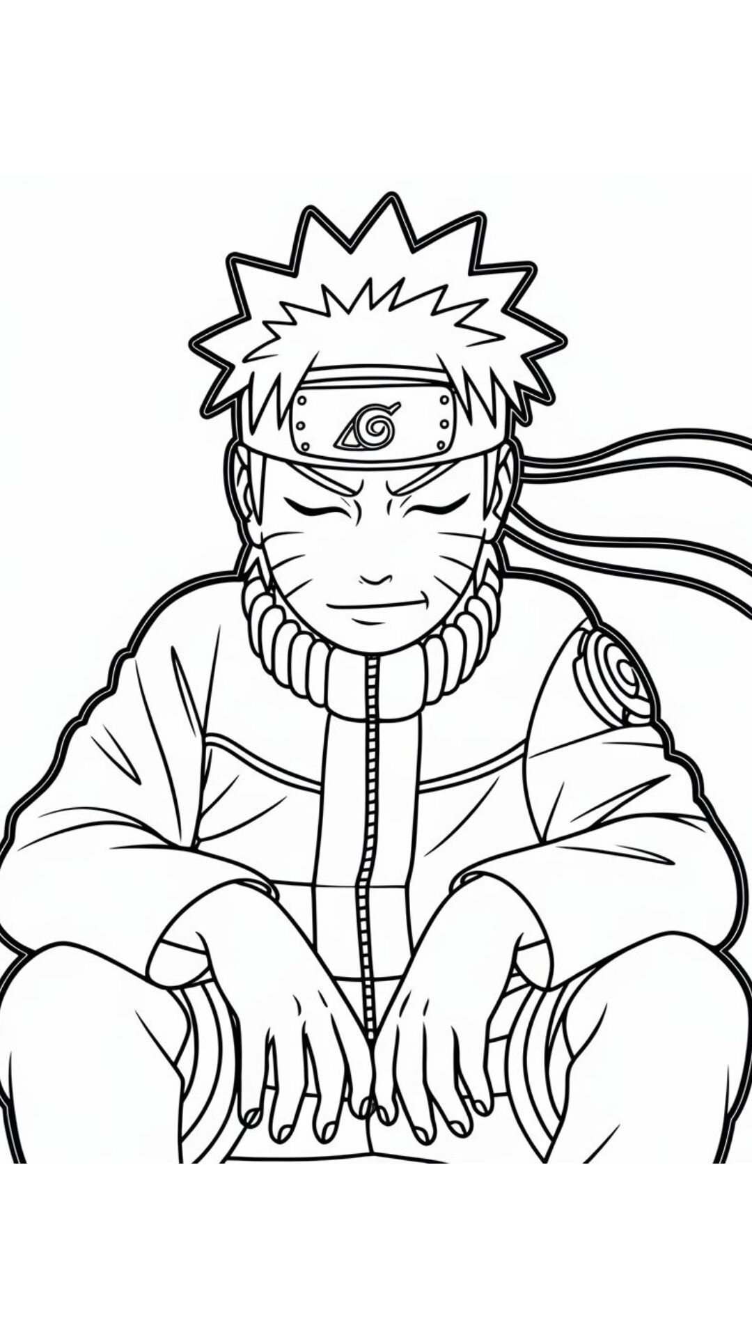 all naruto characters coloring pages