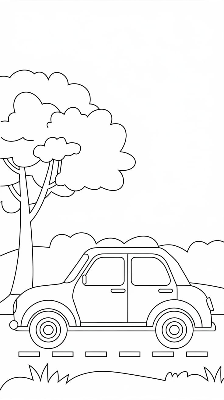 cars printable coloring pages