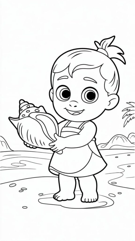 free coloring pages moana