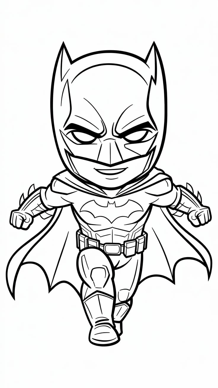 batman coloring pages printable