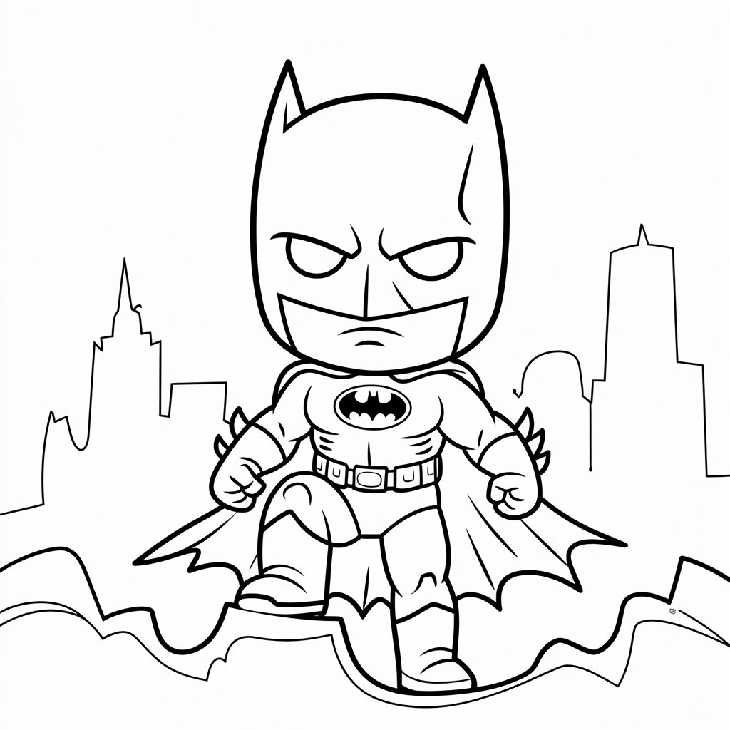 batman coloring page