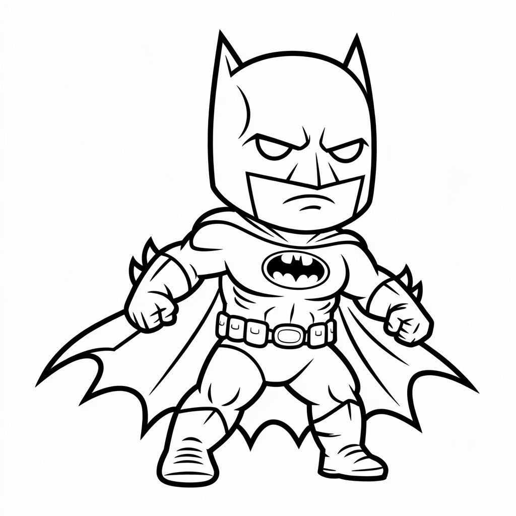 coloring pages for batman