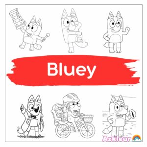 Bluey Coloring Pages