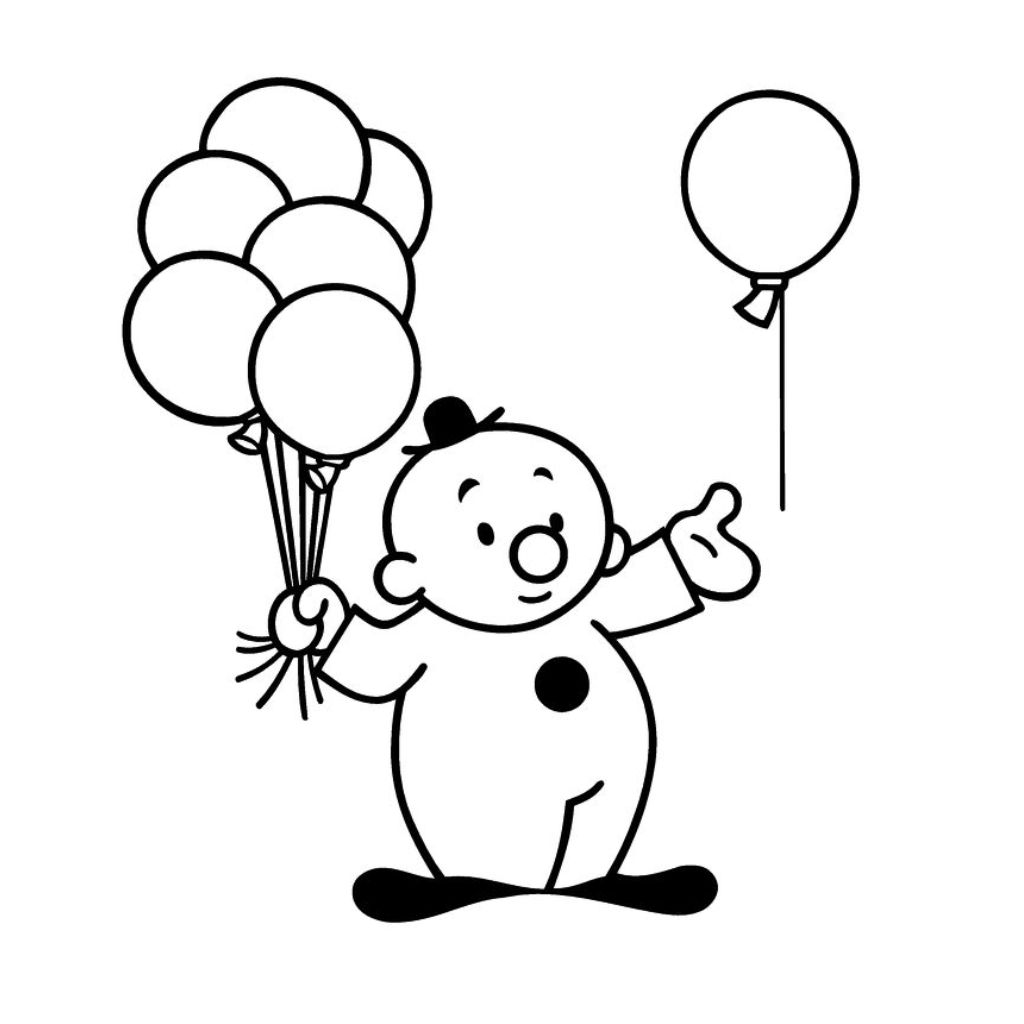 tea party coloring page