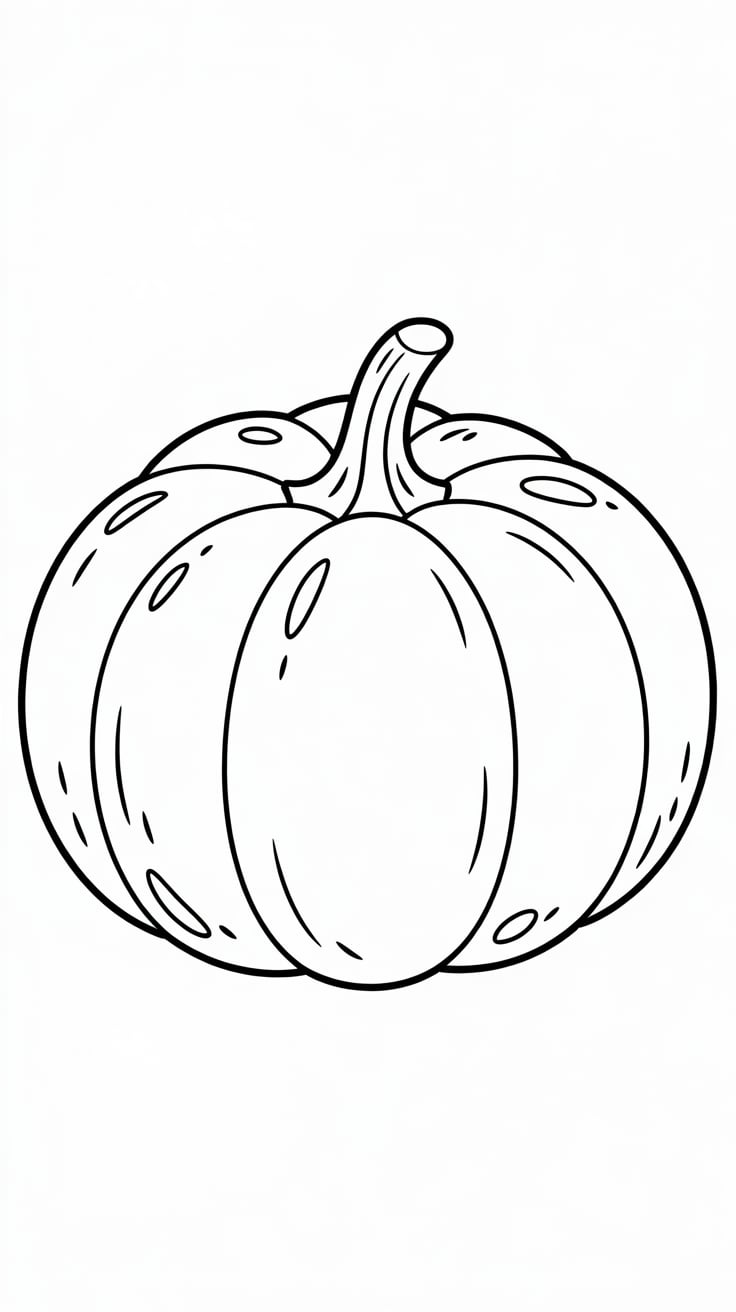 pumpkin patch coloring page