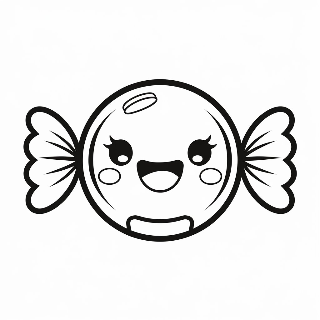 cute dessert kawaii food coloring pages