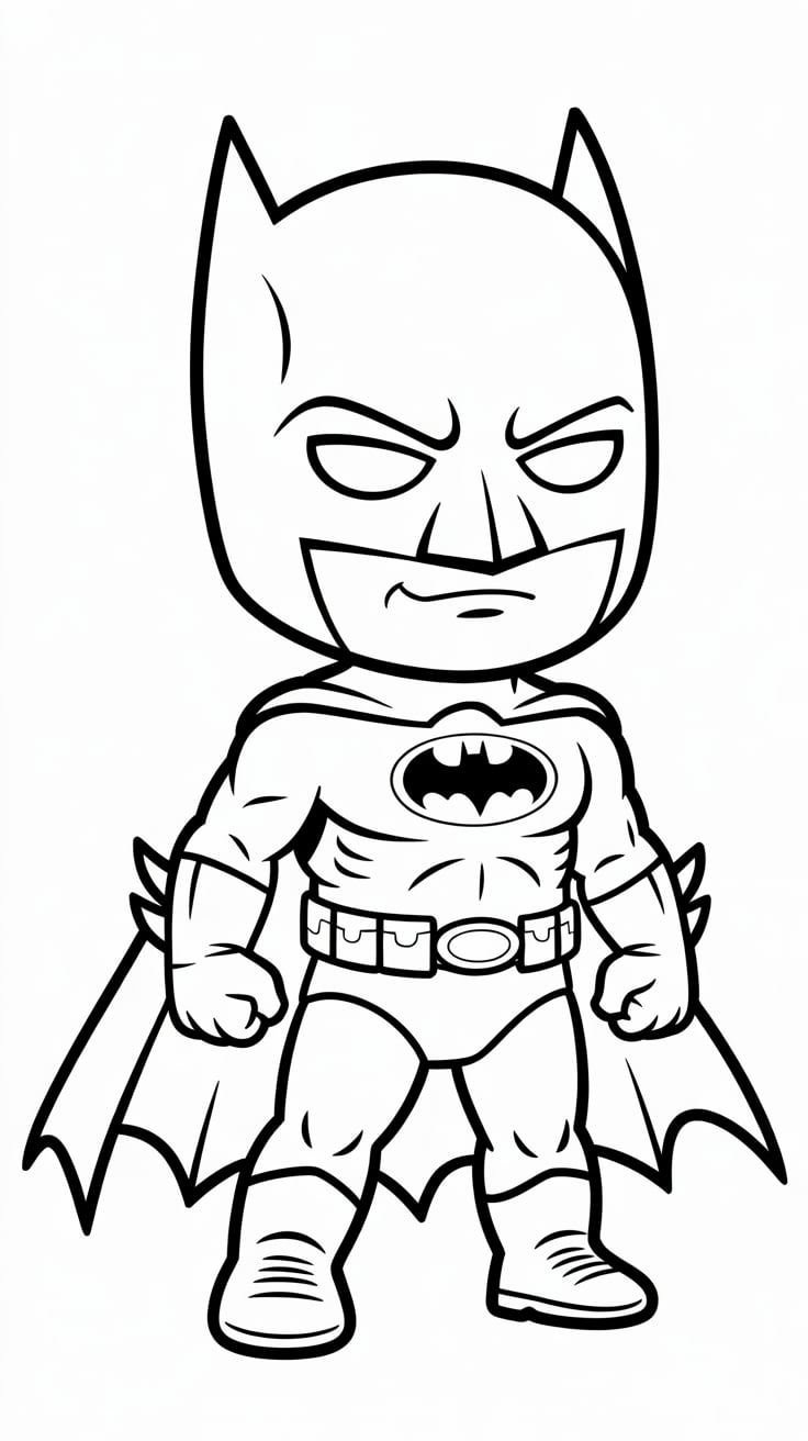 adult coloring pages batman