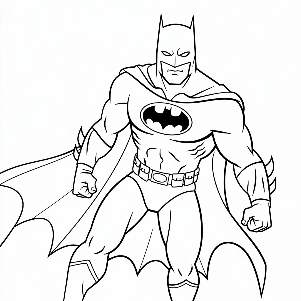printable batman coloring pages