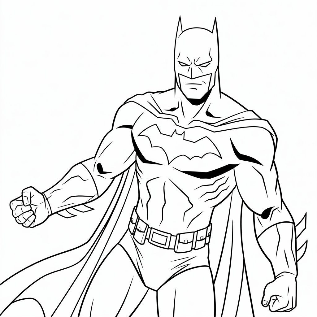 batman characters coloring pages