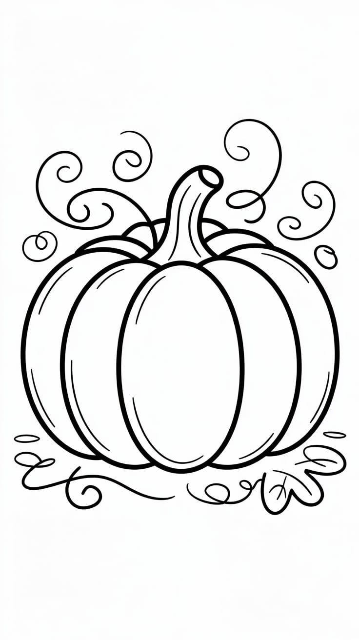 pumpkin coloring pages to print
