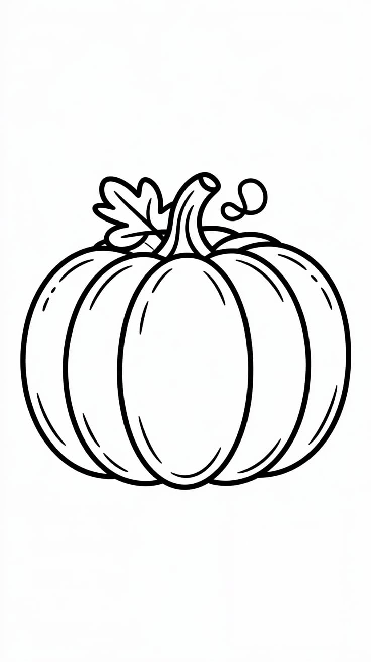 free coloring pages of pumpkins