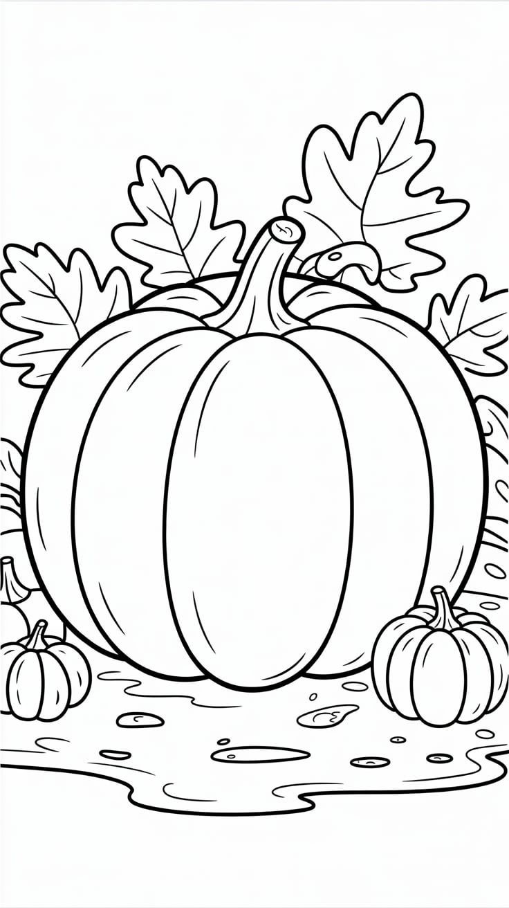 pumpkin coloring pages printable pdf