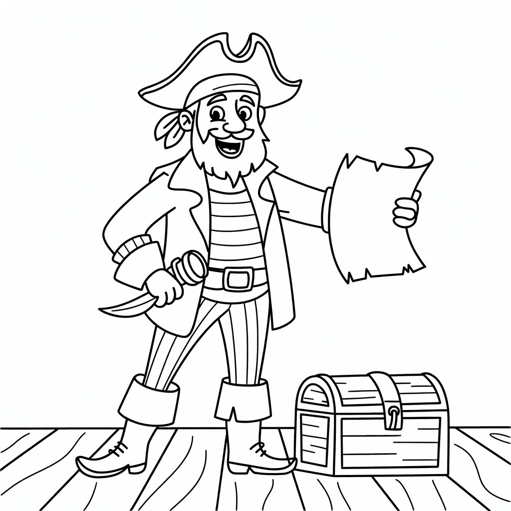 pirates coloring pages