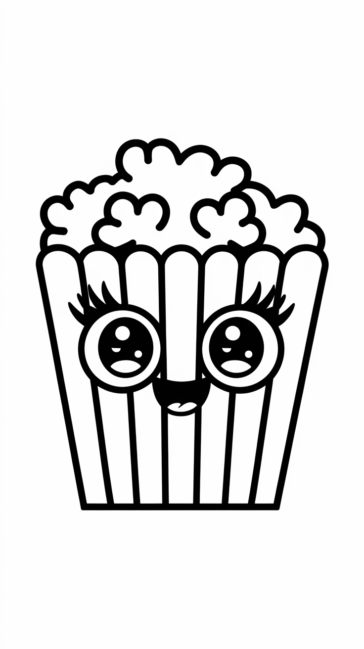 kawaii foods coloring pages