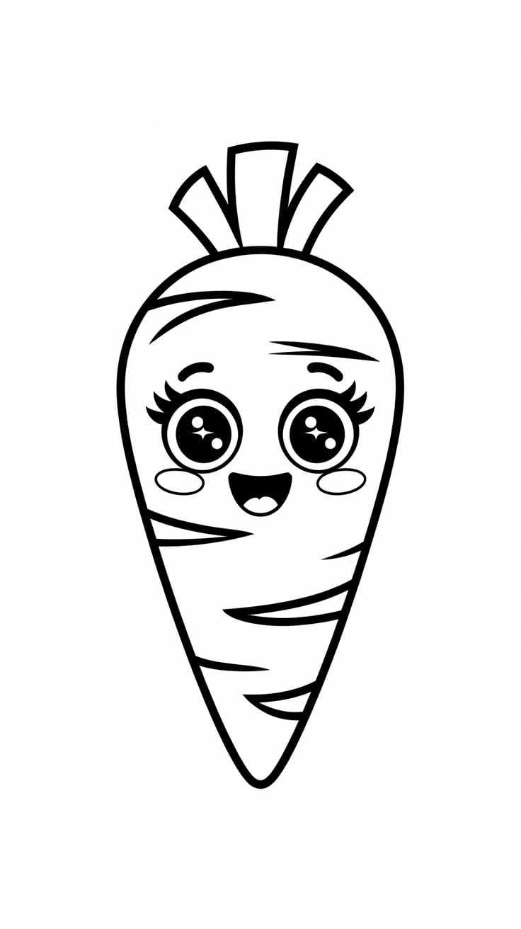 food printable kawaii cute coloring pages