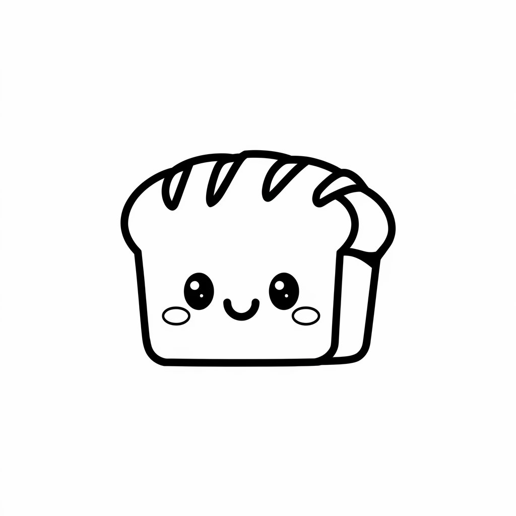 dessert kawaii food coloring pages