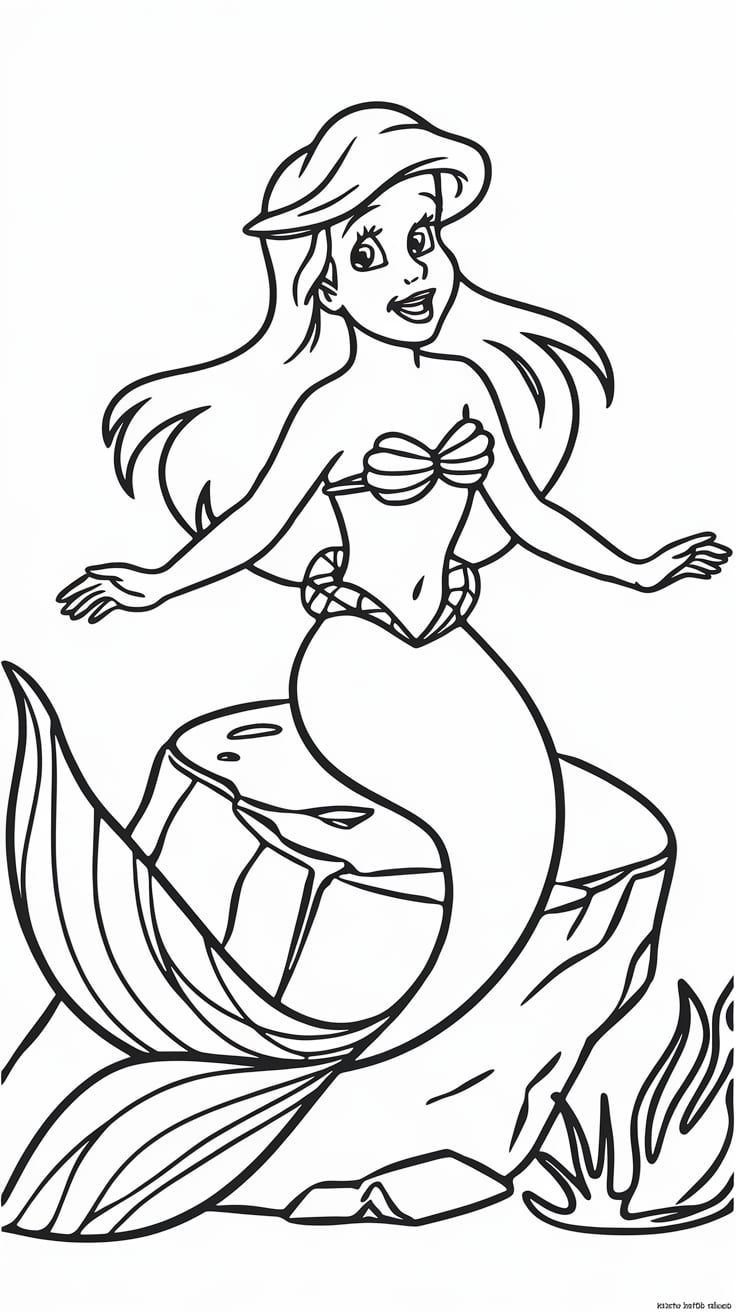coloring pages of all the disney princesses