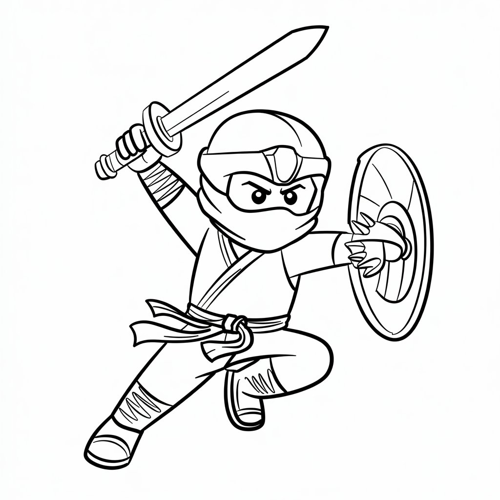 ninja ninjago coloring pages