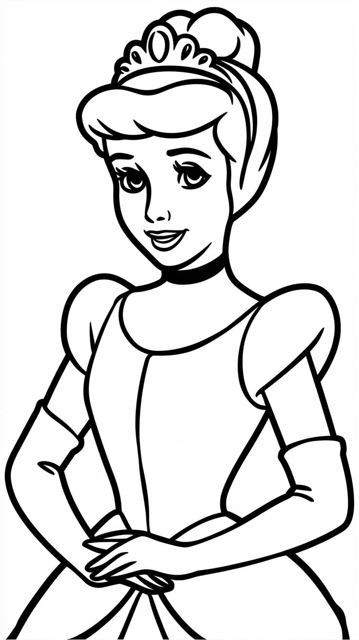 all disney princess coloring pages