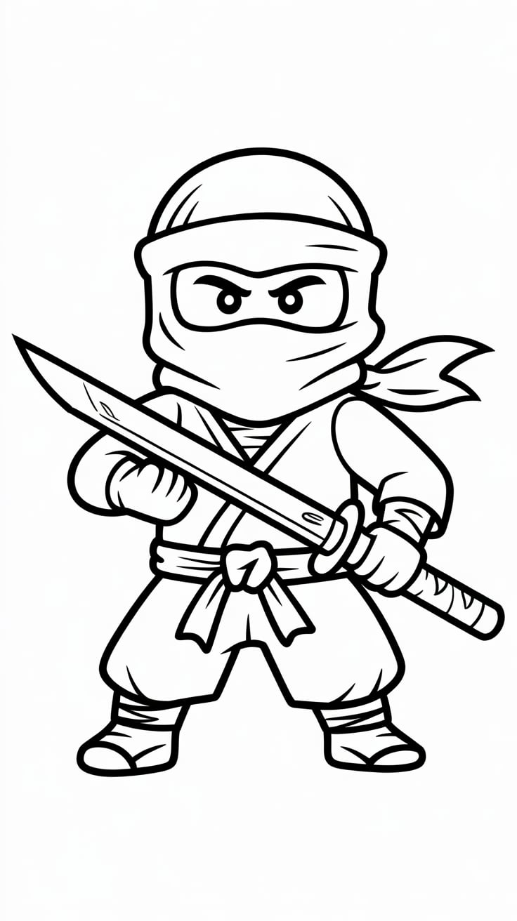 coloring pages for ninjago