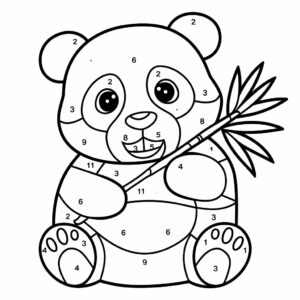 coloring pages color by number