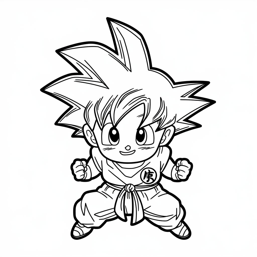 dragon ball z coloring pages