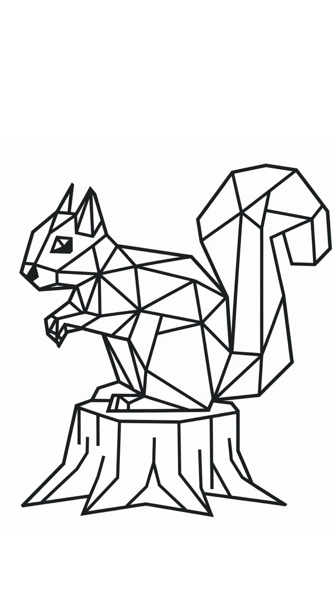 printable coloring pages of squirrels