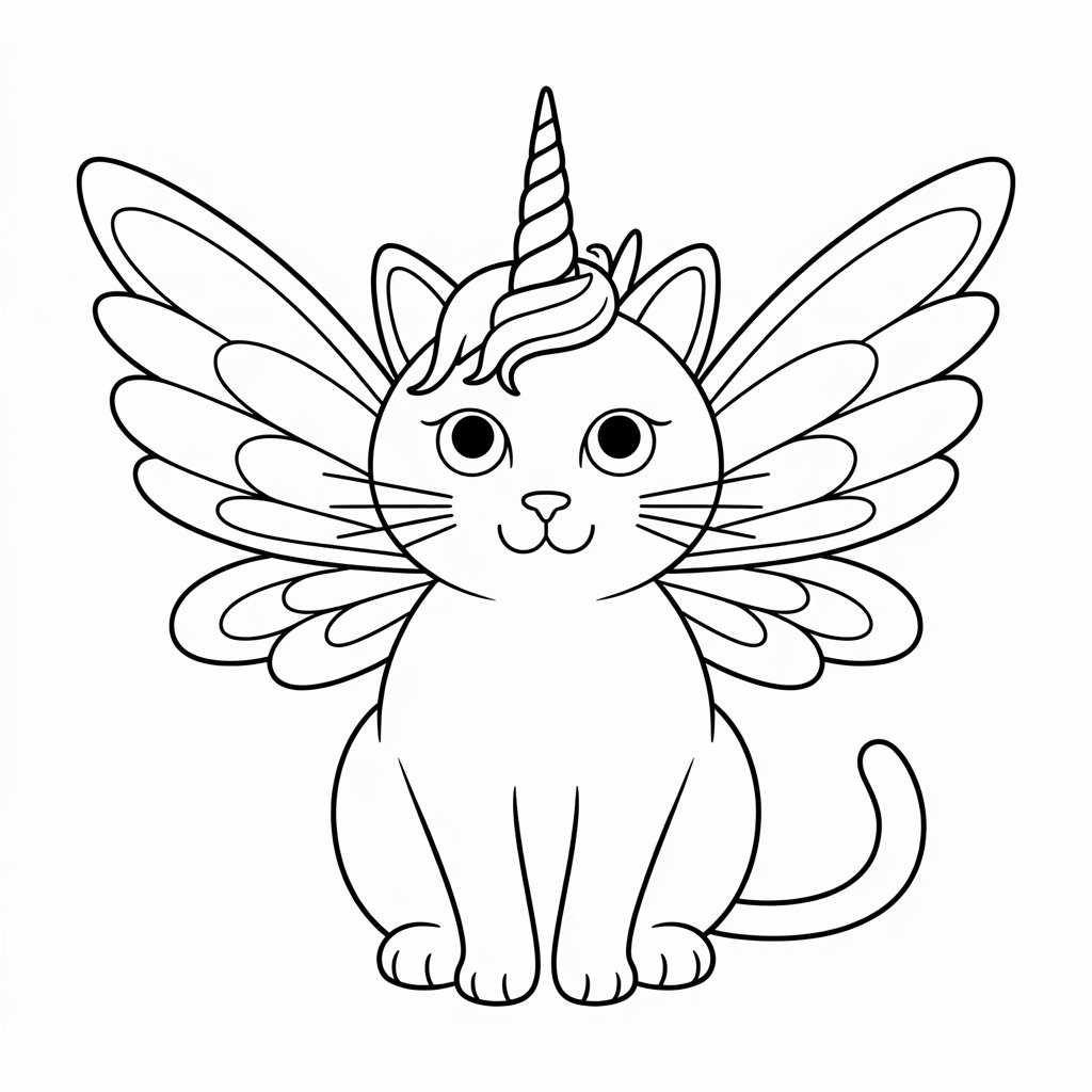 cute cat coloring pages