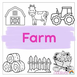 Farm Coloring Pages