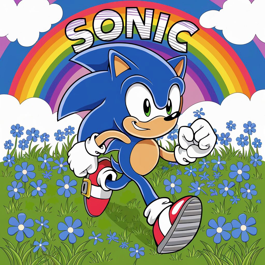 Sonic Coloring Page and Its Origin cover