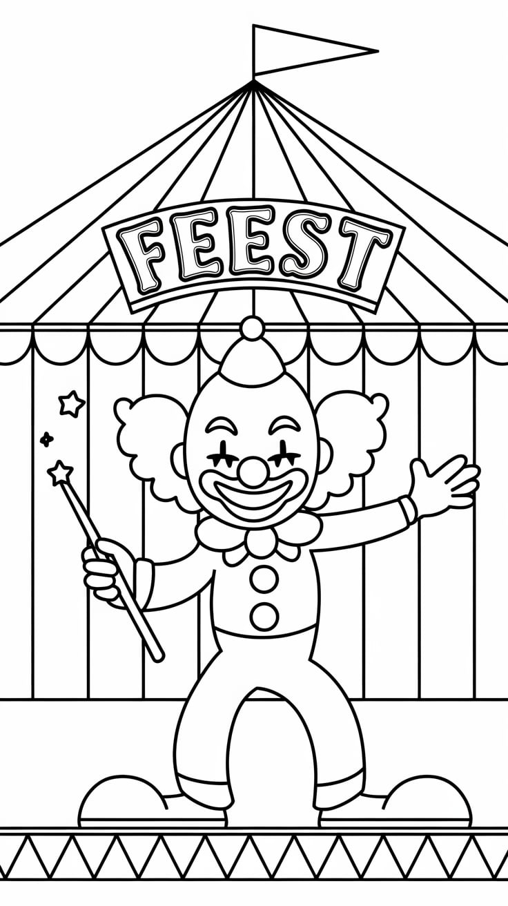 tea party coloring pages