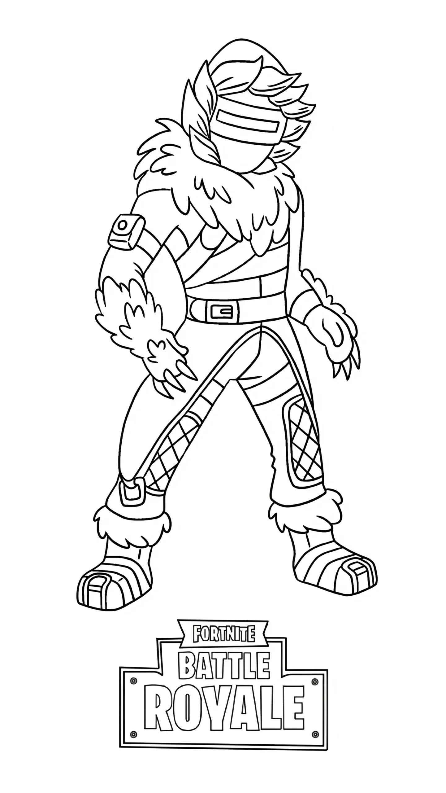 cool fortnite coloring pages