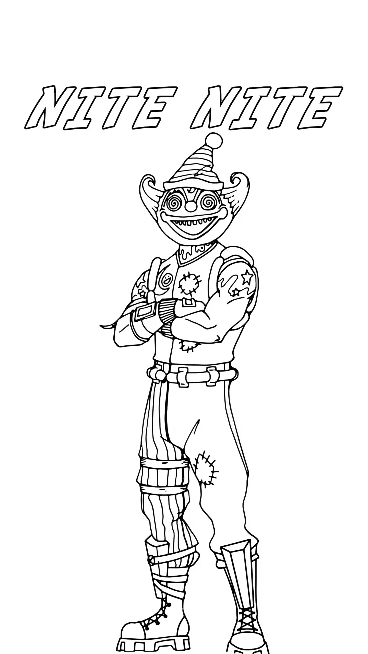 free fortnite coloring pages