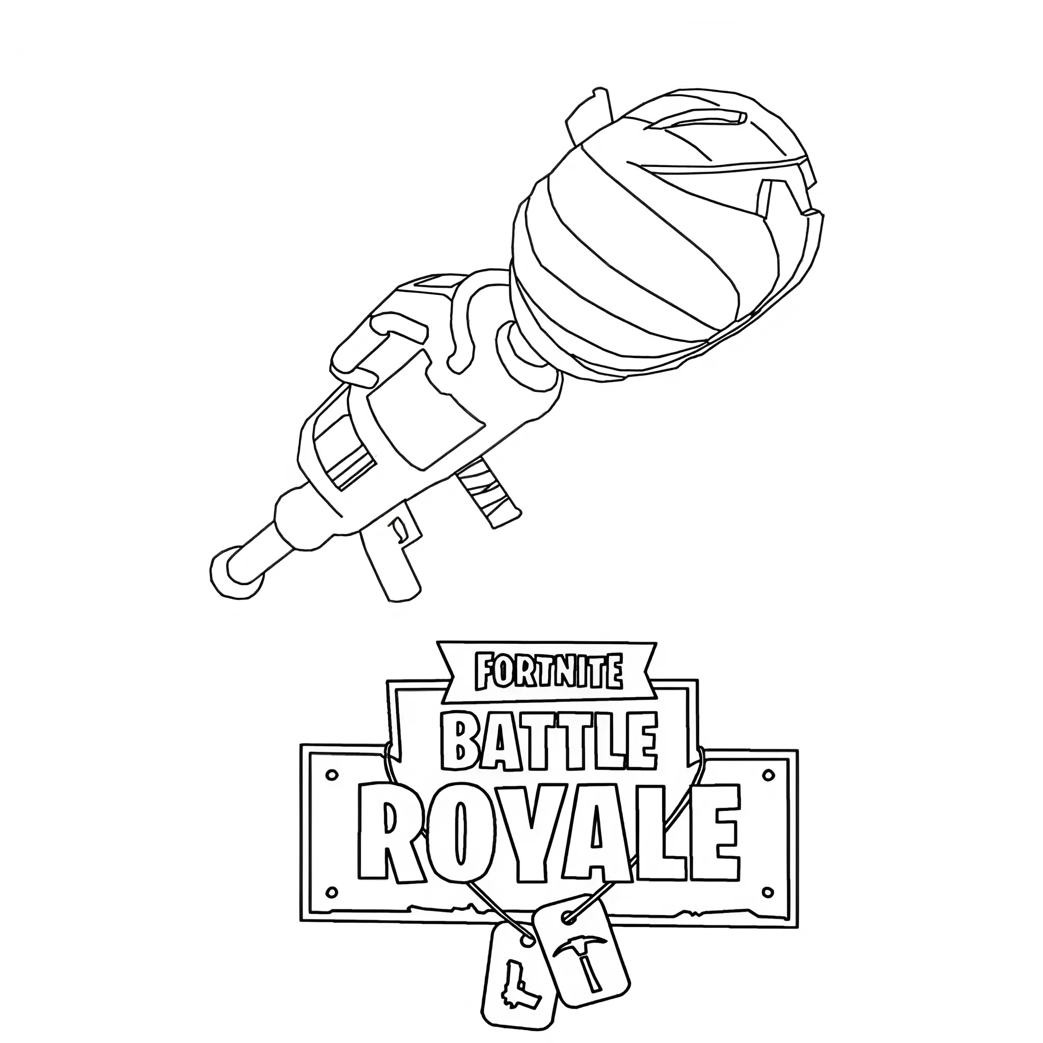 fortnite characters coloring pages