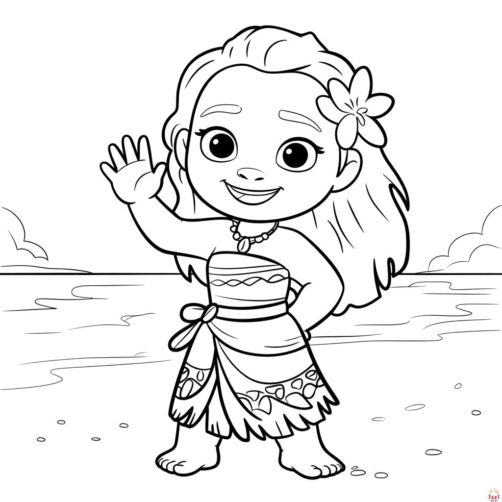 moana 2 coloring pages