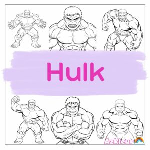 Hulk Coloring Pages
