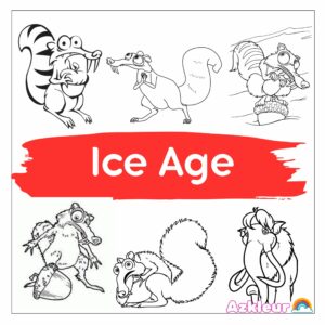 Ice Age Coloring Pages