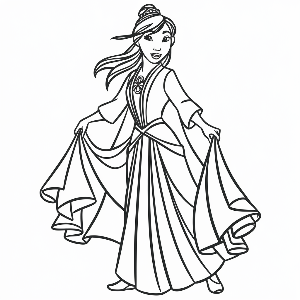 coloring pages disney princess