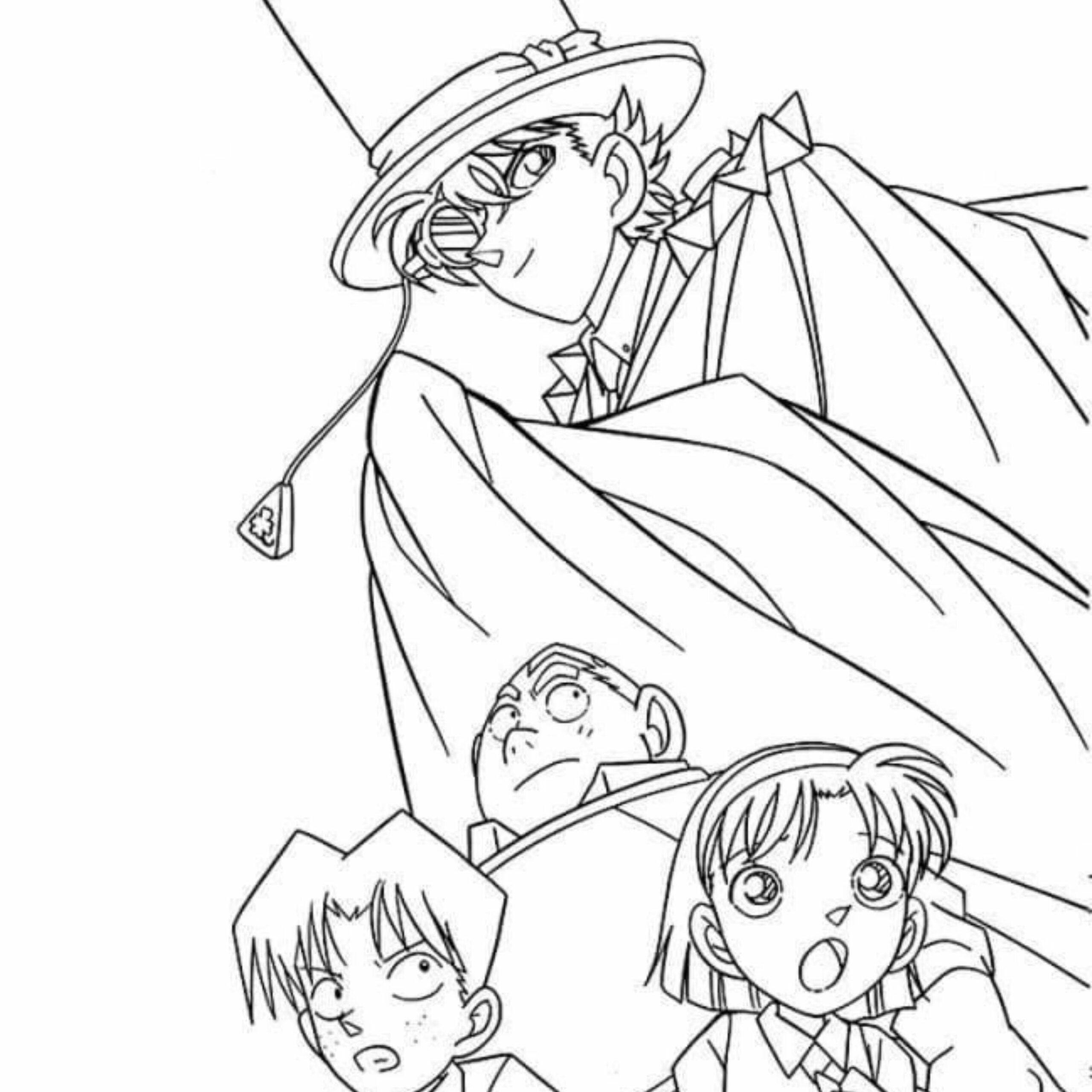 manga coloring pages