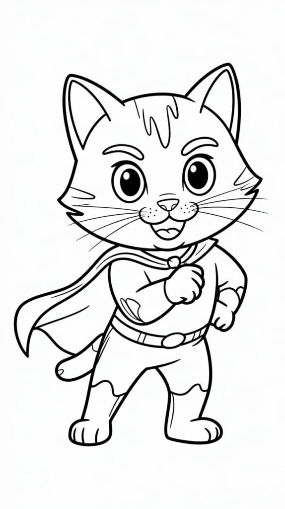 coloring pages of cats